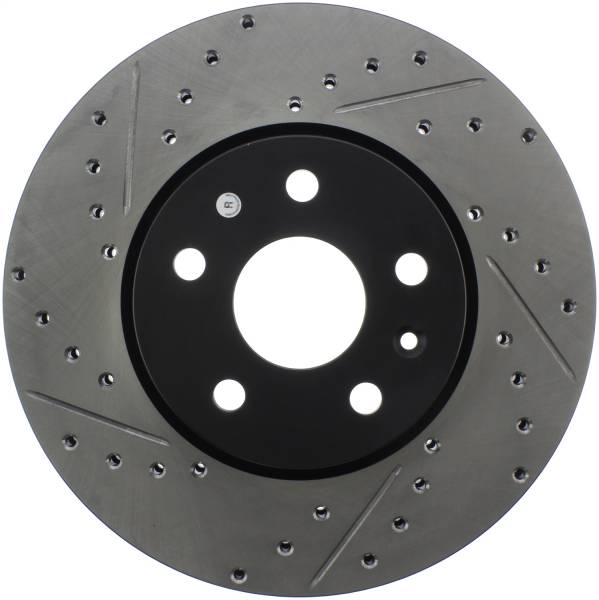 Stoptech - StopTech Sport Drilled/Slotted Brake Rotor Front Right 127.62120R