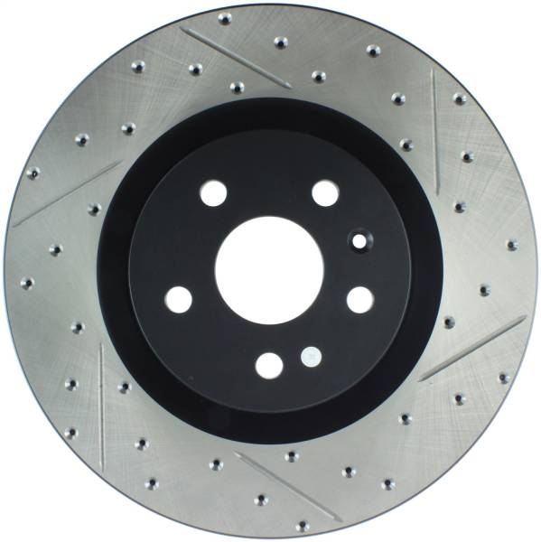 Stoptech - StopTech Sport Drilled/Slotted Brake Rotor Front Left 127.62124L