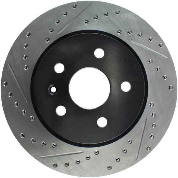 Stoptech - StopTech Sport Drilled/Slotted Brake Rotor Rear Right 127.62127R