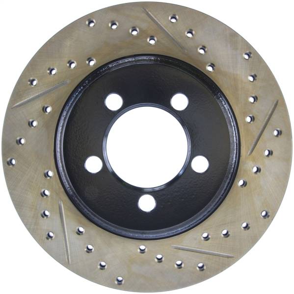 Stoptech - StopTech Sport Drilled/Slotted Brake Rotor Front Left 127.63005L