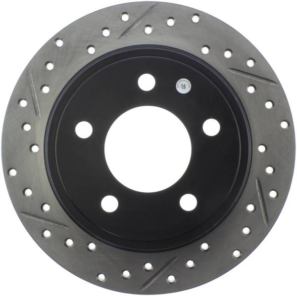 Stoptech - StopTech Sport Drilled/Slotted Brake Rotor Rear Right 127.63035R