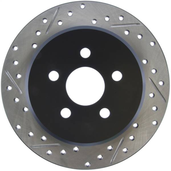 Stoptech - StopTech Sport Drilled/Slotted Brake Rotor Rear Right 127.63040R