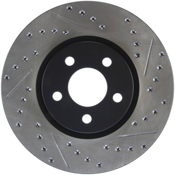 Stoptech - StopTech Sport Drilled/Slotted Brake Rotor Front Left 127.63052L