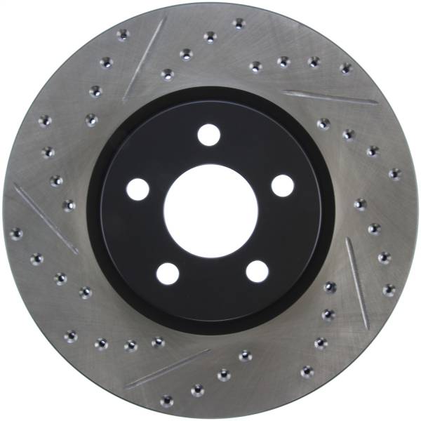 Stoptech - StopTech Sport Drilled/Slotted Brake Rotor Front Right 127.63052R