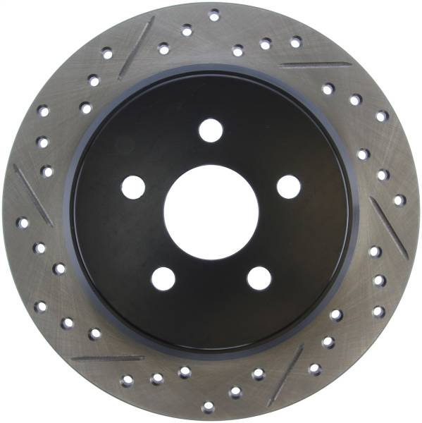 Stoptech - StopTech Sport Drilled/Slotted Brake Rotor Rear Right 127.63054R