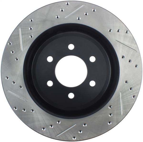 Stoptech - StopTech Sport Drilled/Slotted Brake Rotor Front Right 127.63055R