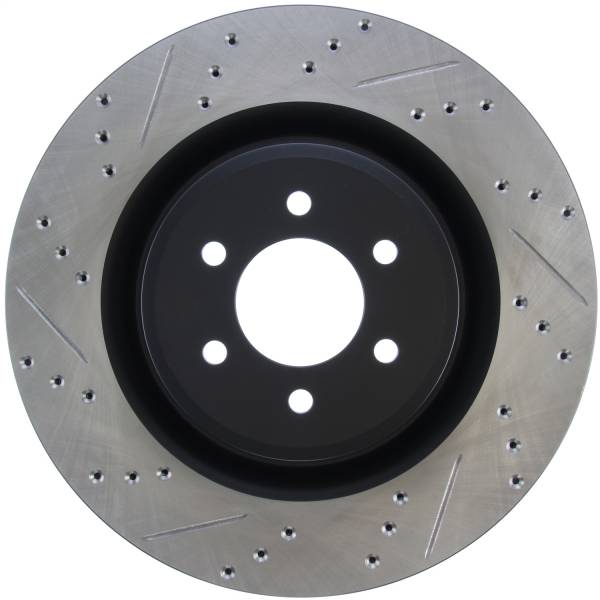 Stoptech - StopTech Sport Drilled/Slotted Brake Rotor Rear Right 127.63056R