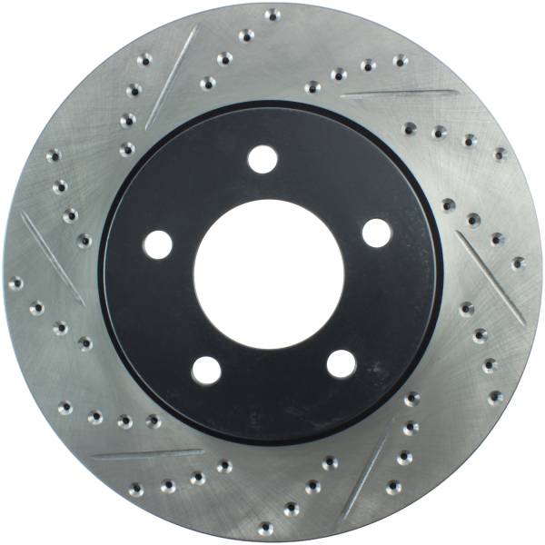 Stoptech - StopTech Sport Drilled/Slotted Brake Rotor Front Right 127.63058R