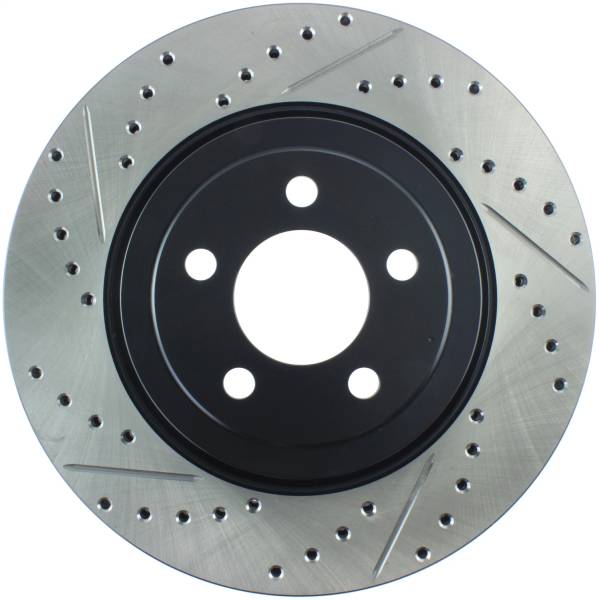 Stoptech - StopTech Sport Drilled/Slotted Brake Rotor Front Right 127.63061R