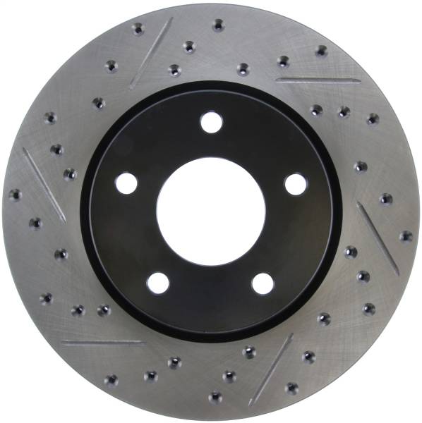 Stoptech - StopTech Sport Drilled/Slotted Brake Rotor Front Right 127.63068R