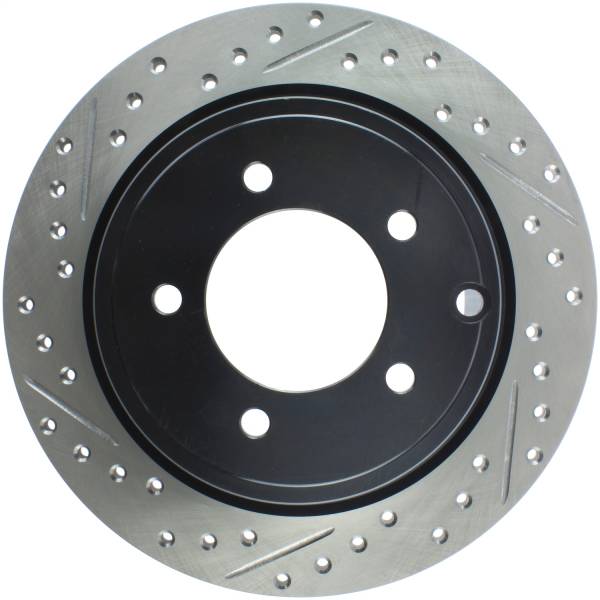 Stoptech - StopTech Sport Drilled/Slotted Brake Rotor Rear Right 127.63069R