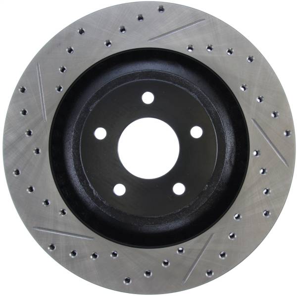 Stoptech - StopTech Sport Drilled/Slotted Brake Rotor Front Right 127.63072R