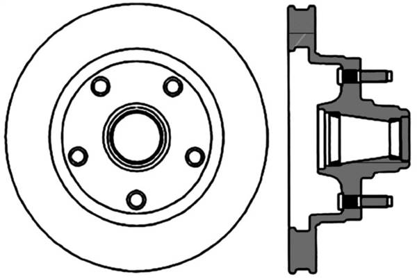 Stoptech - StopTech Sport Cryo Drilled/Slotted Brake Rotor Front Left 127.65001CL