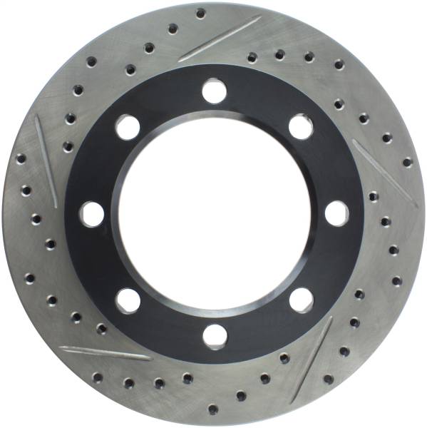 Stoptech - StopTech Sport Drilled/Slotted Brake Rotor Front Right 127.65012R