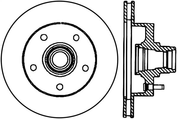 Stoptech - StopTech Sport Cryo Drilled/Slotted Brake Rotor Front Left 127.65039CL