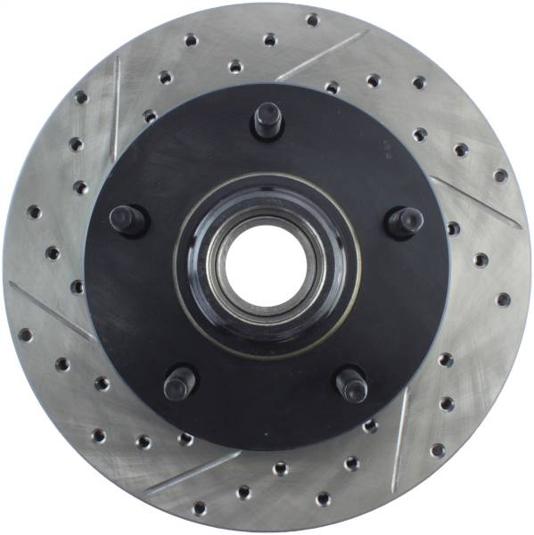 Stoptech - StopTech Sport Drilled/Slotted Brake Rotor Front Right 127.65039R