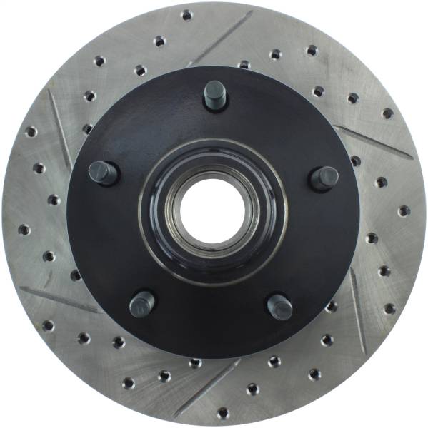 Stoptech - StopTech Sport Drilled/Slotted Brake Rotor Front Right 127.65040R