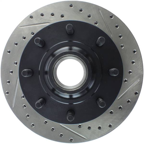 Stoptech - StopTech Sport Drilled/Slotted Brake Rotor Front Right 127.65046R