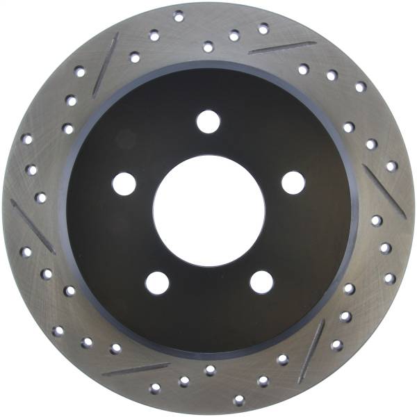 Stoptech - StopTech Sport Drilled/Slotted Brake Rotor Rear Right 127.65052R