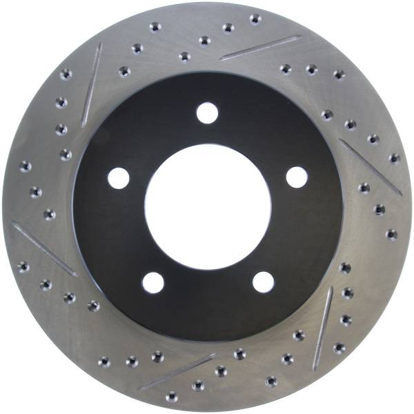 Stoptech - StopTech Sport Drilled/Slotted Brake Rotor Front Right 127.65057R