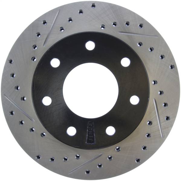 Stoptech - StopTech Sport Drilled/Slotted Brake Rotor Front Right 127.65062R