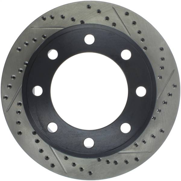 Stoptech - StopTech Sport Drilled/Slotted Brake Rotor Rear Left 127.65071L