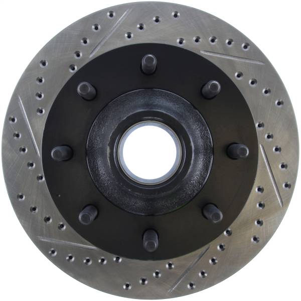 Stoptech - StopTech Sport Drilled/Slotted Brake Rotor Front Right 127.65073R