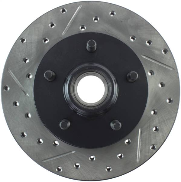 Stoptech - StopTech Sport Drilled/Slotted Brake Rotor Front Right 127.65076R