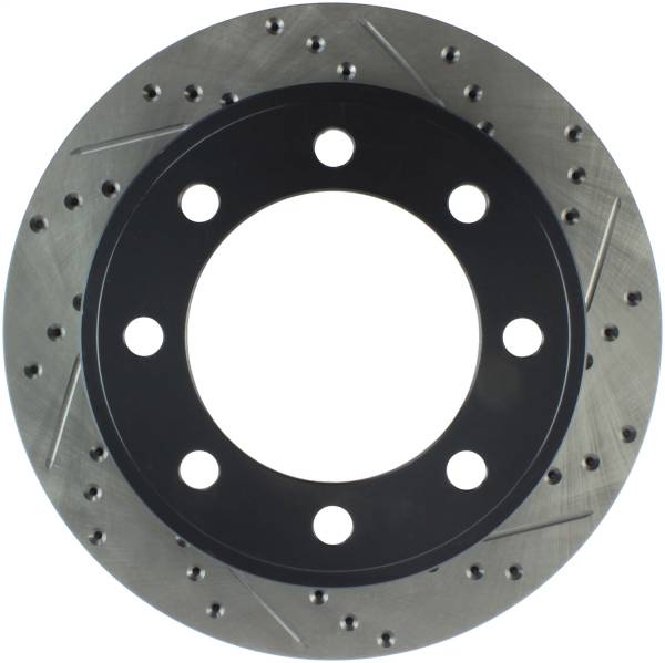 Stoptech - StopTech Sport Drilled/Slotted Brake Rotor Rear Left 127.65078L