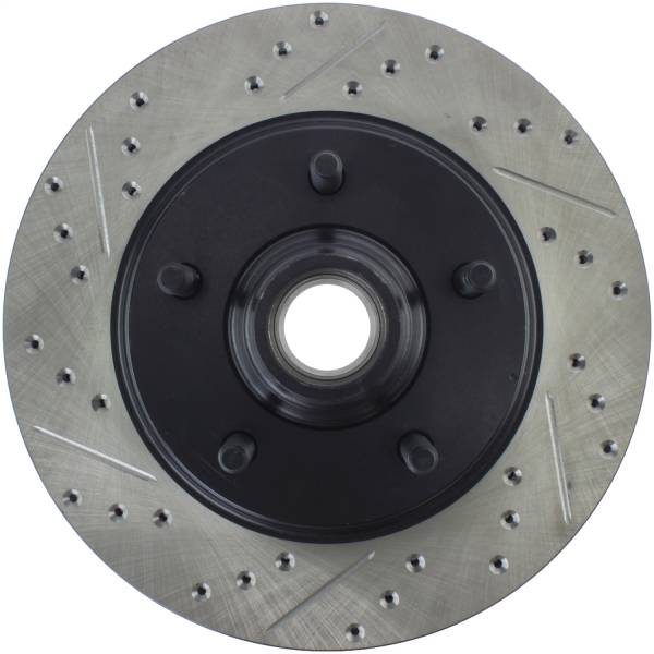 Stoptech - StopTech Sport Drilled/Slotted Brake Rotor Front Right 127.65080R