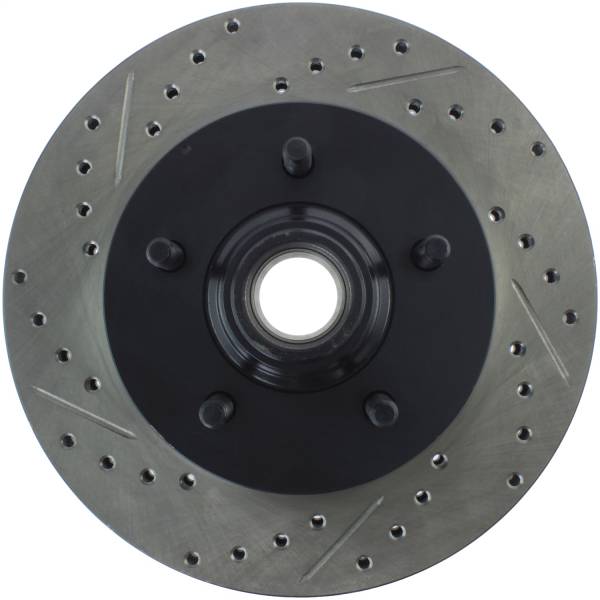 Stoptech - StopTech Sport Drilled/Slotted Brake Rotor Front Right 127.65081R