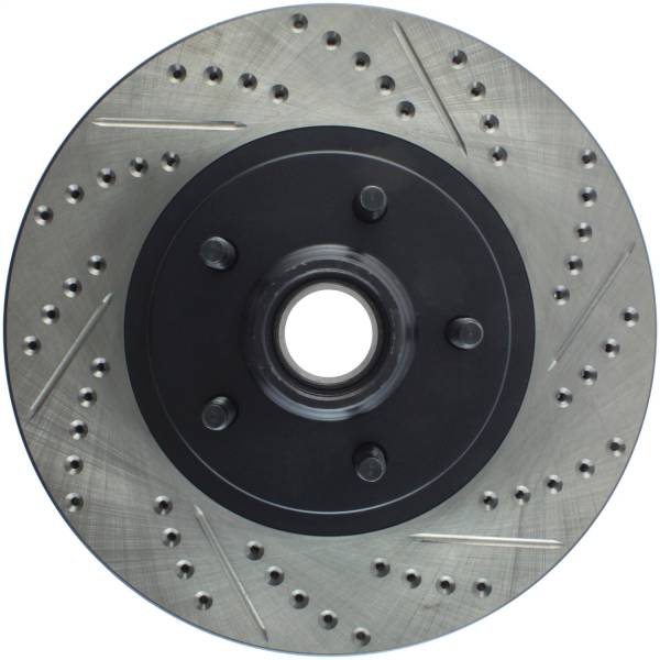 Stoptech - StopTech Sport Drilled/Slotted Brake Rotor Front Left 127.65083L