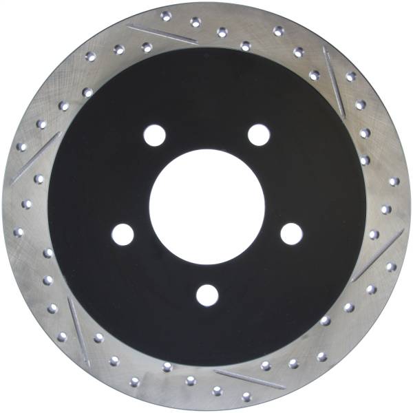 Stoptech - StopTech Sport Drilled/Slotted Brake Rotor Rear Left 127.65085L