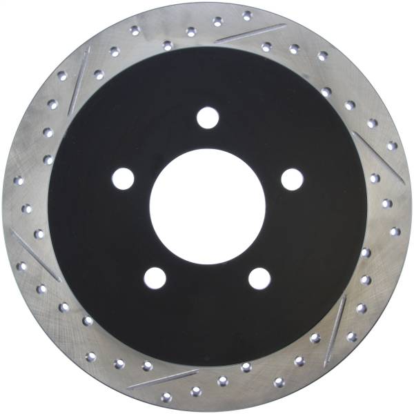 Stoptech - StopTech Sport Drilled/Slotted Brake Rotor Rear Right 127.65085R