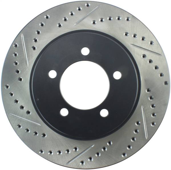 Stoptech - StopTech Sport Drilled/Slotted Brake Rotor Front Right 127.65091R