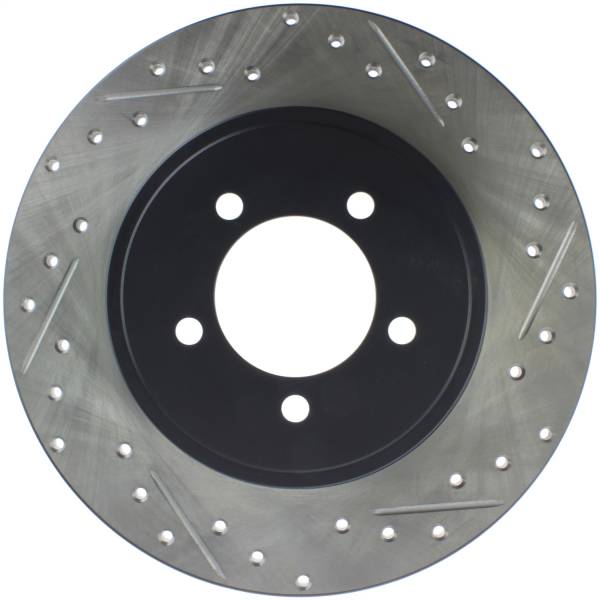 Stoptech - StopTech Sport Drilled/Slotted Brake Rotor Rear Left 127.65094L