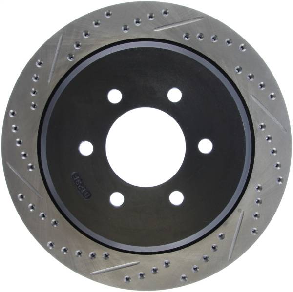 Stoptech - StopTech Sport Drilled/Slotted Brake Rotor Rear Right 127.65095R