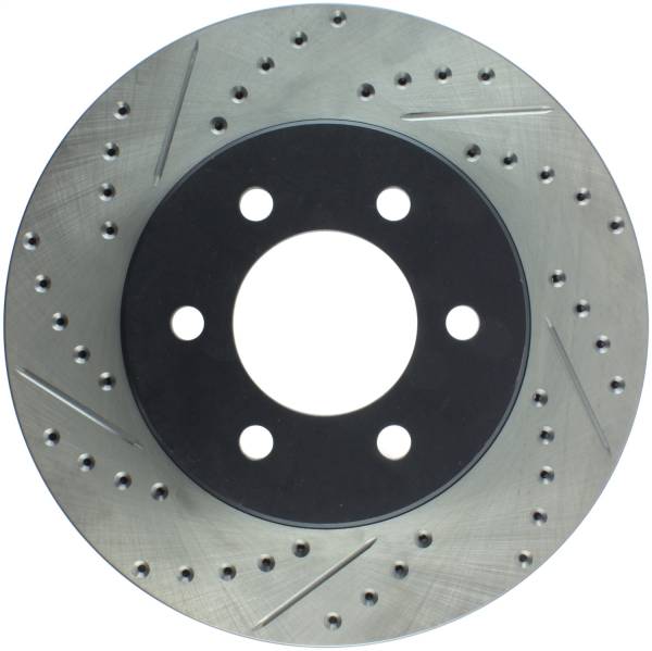 Stoptech - StopTech Sport Drilled/Slotted Brake Rotor Front Right 127.65097R