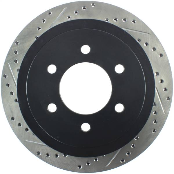 Stoptech - StopTech Sport Drilled/Slotted Brake Rotor Rear Right 127.65102R