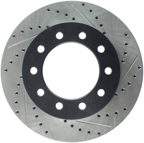 Stoptech - StopTech Sport Drilled/Slotted Brake Rotor Front Left 127.65111L