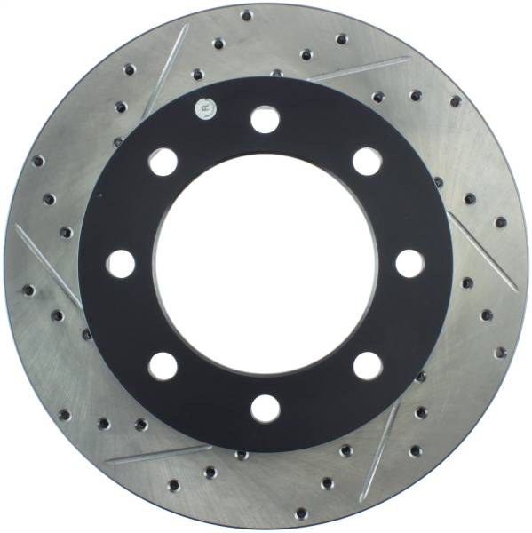 Stoptech - StopTech Sport Drilled/Slotted Brake Rotor Front Right 127.65112R