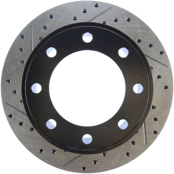 Stoptech - StopTech Sport Drilled/Slotted Brake Rotor Rear Right 127.65113R