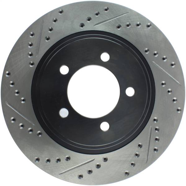 Stoptech - StopTech Sport Drilled/Slotted Brake Rotor Front Right 127.65118R