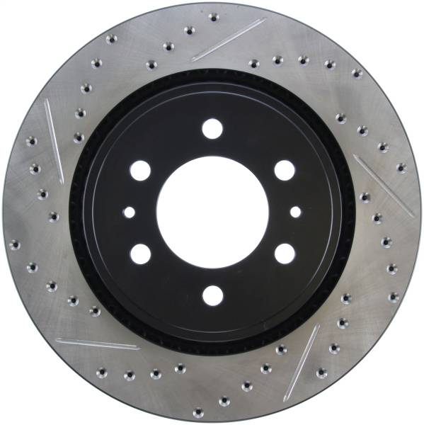 Stoptech - StopTech Sport Drilled/Slotted Brake Rotor Front Right 127.65119R