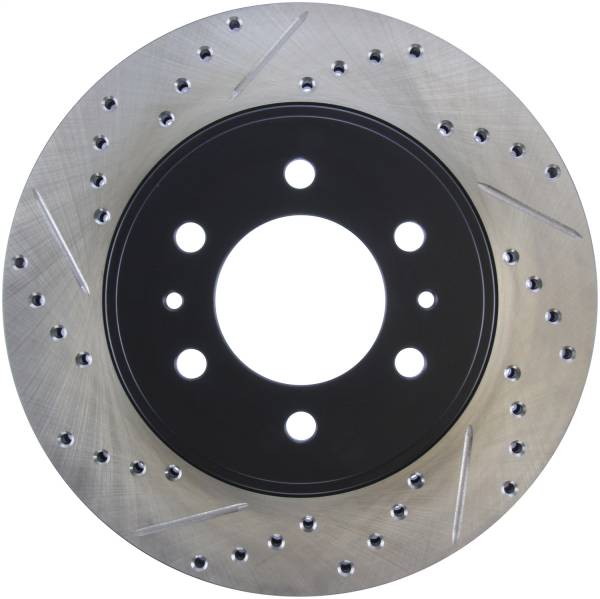 Stoptech - StopTech Sport Drilled/Slotted Brake Rotor Front Right 127.65130R