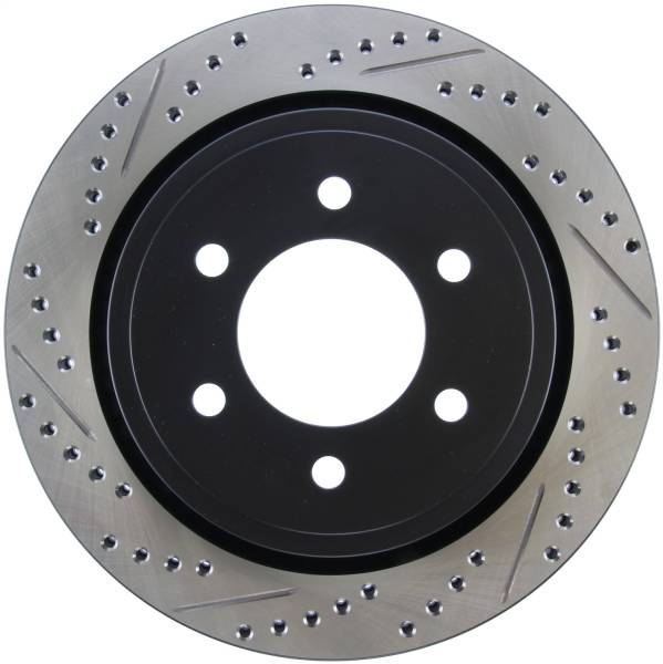 Stoptech - StopTech Sport Drilled/Slotted Brake Rotor Rear Right 127.65135R