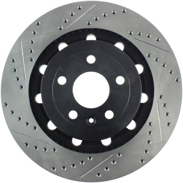 Stoptech - StopTech Sport Drilled/Slotted Brake Rotor Front Right 127.65136R