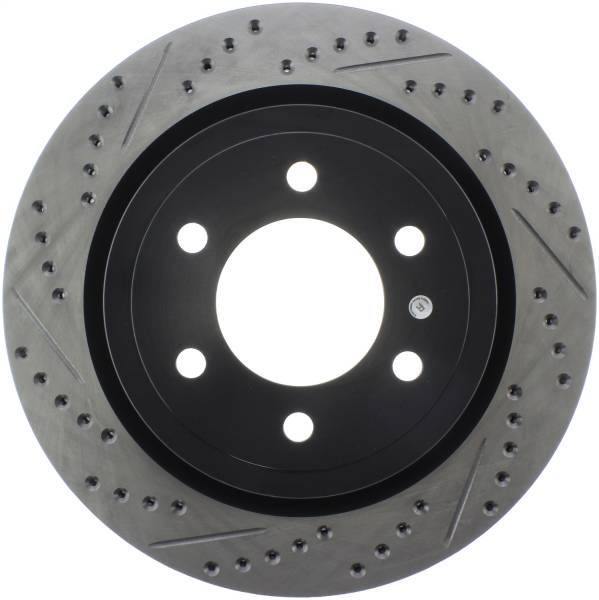 Stoptech - StopTech Sport Drilled/Slotted Brake Rotor Rear Right 127.65153R