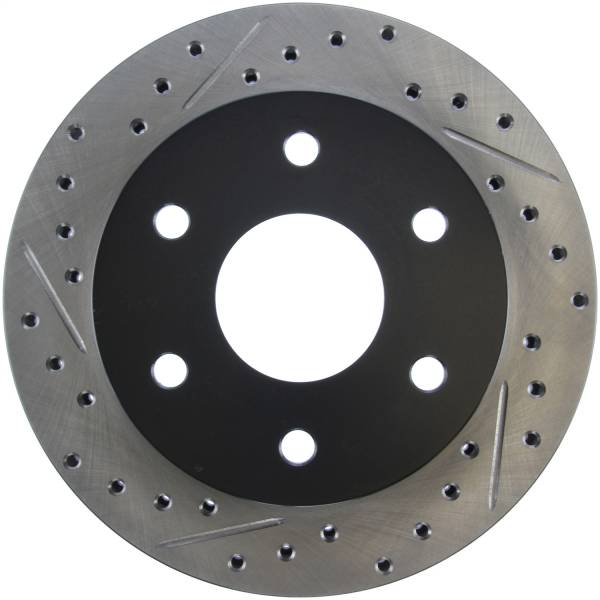 Stoptech - StopTech Sport Drilled/Slotted Brake Rotor Front Right 127.66009R