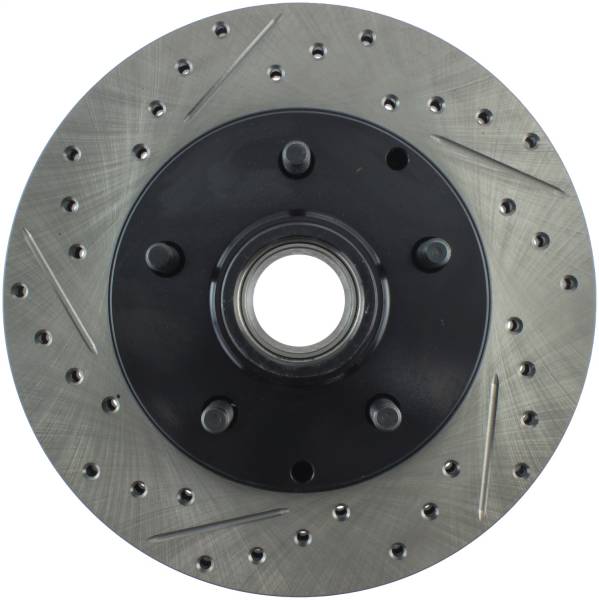 Stoptech - StopTech Sport Drilled/Slotted Brake Rotor Front Right 127.66016R